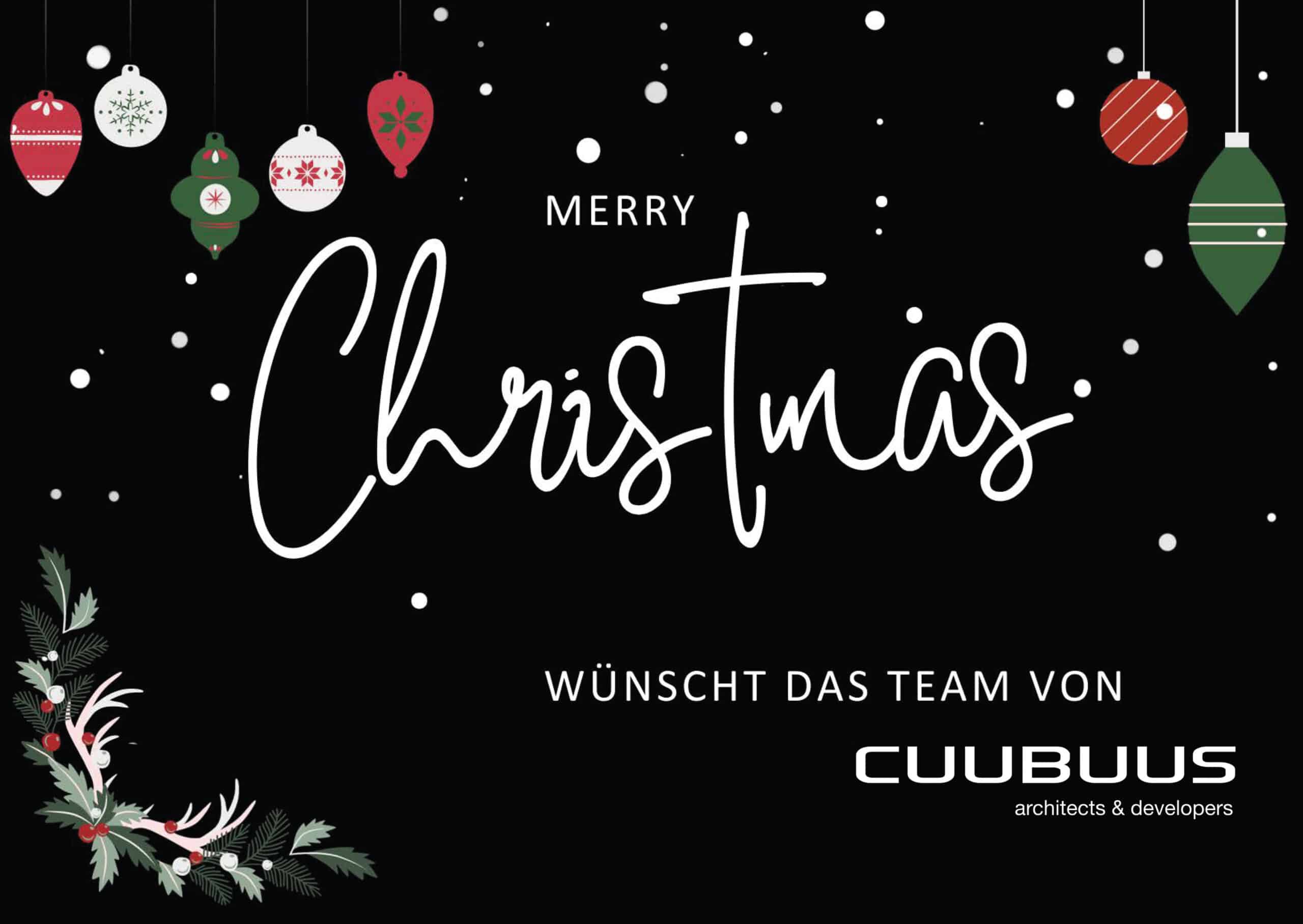 Cuubuus - Oh du Fröhliche… Wir wünschen besinnliche Feiertage!